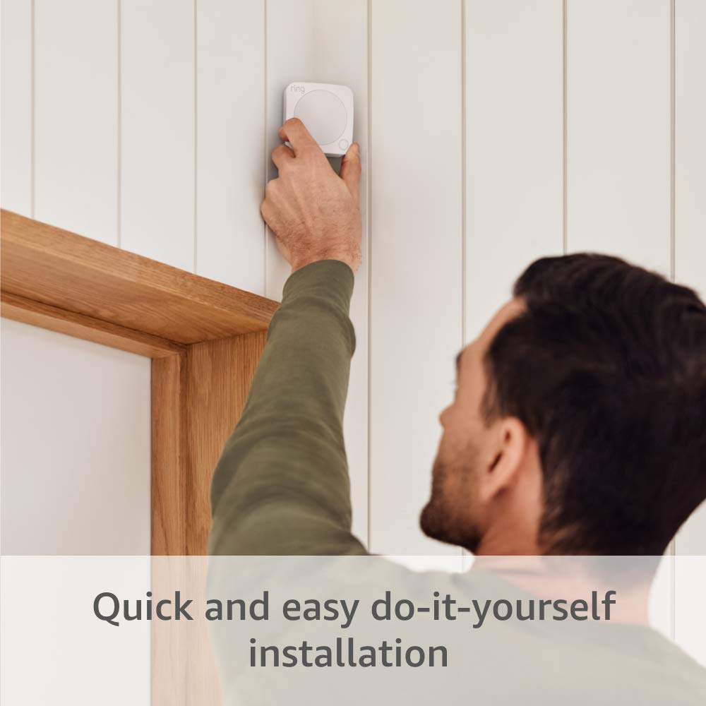 Ring Alarm 5-Piece Kit (newest model), home security system with 30-day free Ring Home subscription