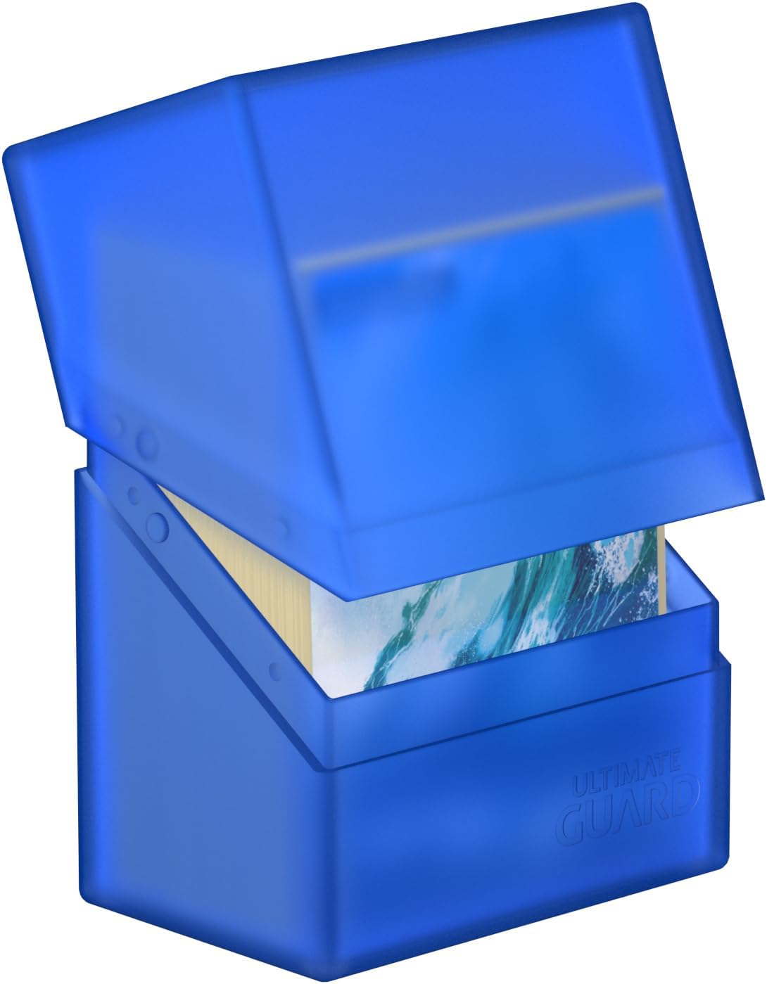Ultimate Guard Boulder 100+ Classic, Deck Case for 100 Double-Sleeved TCG Cards, Onyx, Secure & Durable Storage for Trading Card Games, Soft-Touch Finish