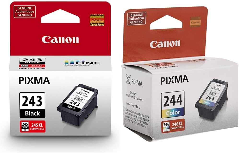 Canon PG-243 Black Ink Cartridge Compatible to printer iP2820 MX492, MG2420, MG2520, MG2920, MG2922, MG2924 MG3020, MG2525, TS3120, TS302, TS202 and TR4520
