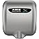 AIKE UL Approved Compact Jet Hand Dryer Hard-Wired Friendly, 1350W 120V Brushed Stainless Steel Model AK2803D