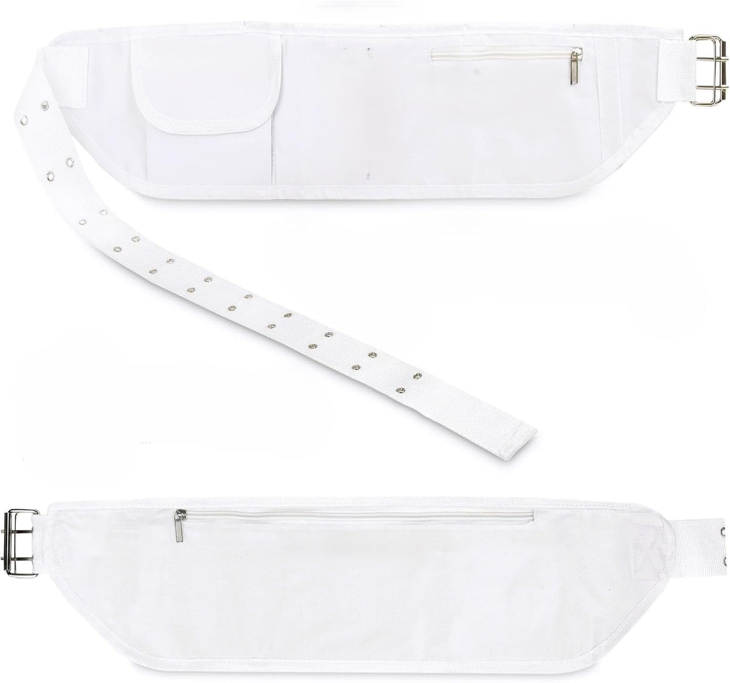 Purilite Select Ihram Belt for Hajj and Umrah – Adjustable Size with Front Pockets and Zippered Compartments
