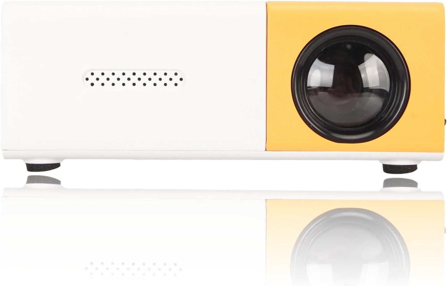 Mini Projector, 1080P Supported Video Projector, Portable Outdoor Projector, Kids Gift, Home Theater Movie Projector for Laptop Computer, Phone, TV Box, Game Machine - PuriLite