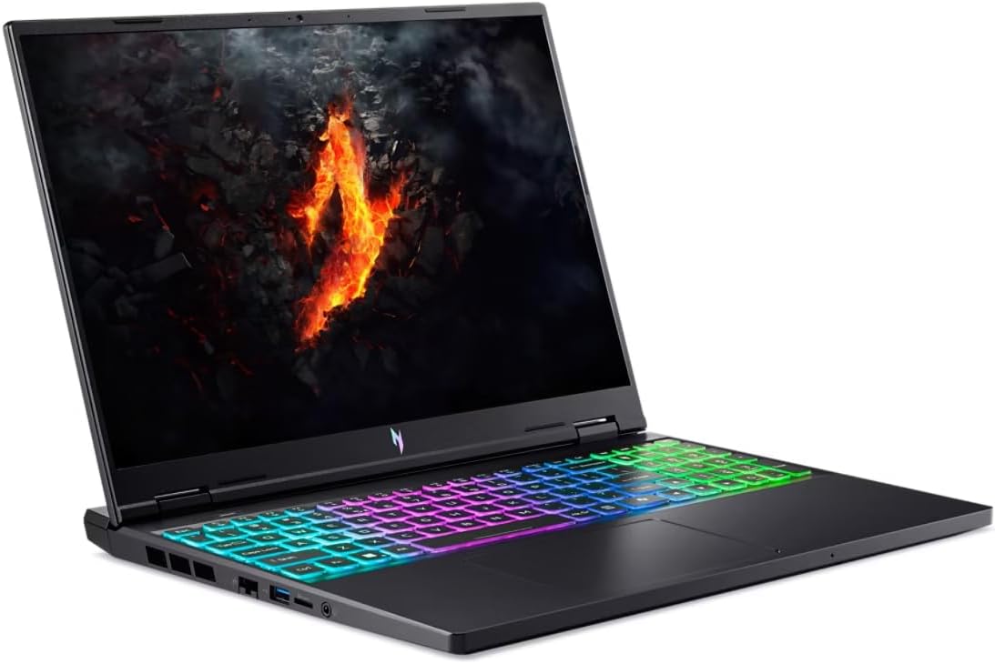 Acer Nitro 16 Gaming Laptop | 16" WUXGA 165Hz Display | Intel i7-14650HX CPU | RTX 4060 | 32GB DDR5 Ram | 1TB Fast SSD | WiFi 6E | 4-Zone RGB Backlit KB | Windows 11 Home (1 yr Manufacturer Warranty) (Renewed)