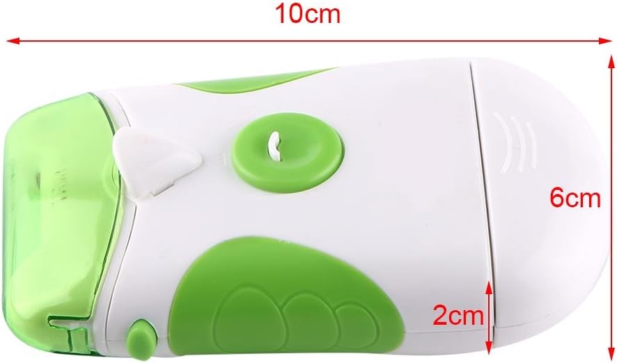 Battery Nail File,Electric Nail Clipper,Professional Safe Electric Nail Trimmer Dual use Nails Trim File Clipper Manicuring Tools