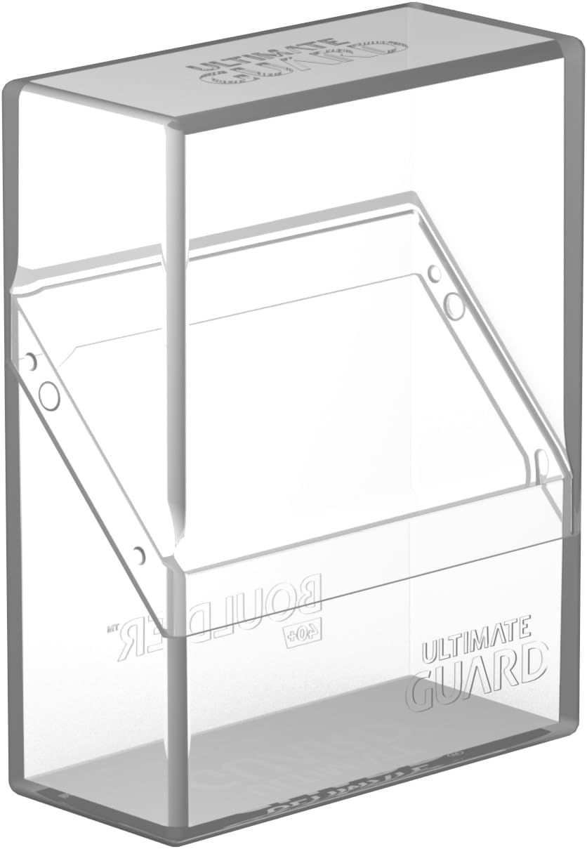 Ultimate Guard Boulder 100+ Classic, Deck Case for 100 Double-Sleeved TCG Cards, Onyx, Secure & Durable Storage for Trading Card Games, Soft-Touch Finish