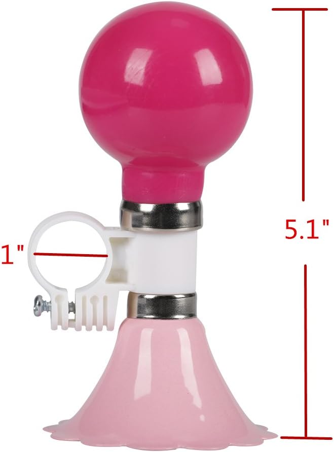 CHILDHOOD Kids Bike Horn Children Bicycle Bell for Girls or Boys (Pink)