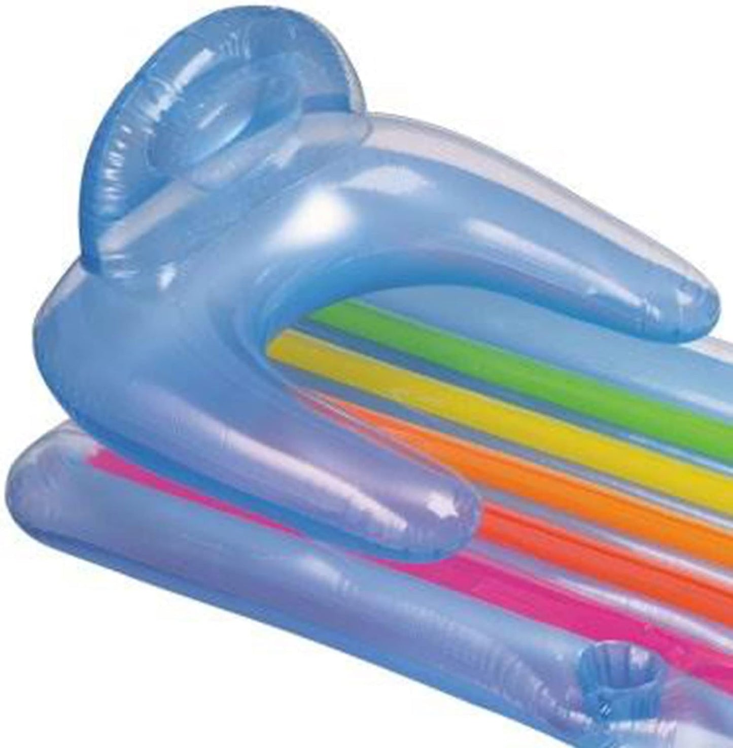 Intex King Kool Lounge Inflatable Swimming Pool Lounger with Headrest (Pair)