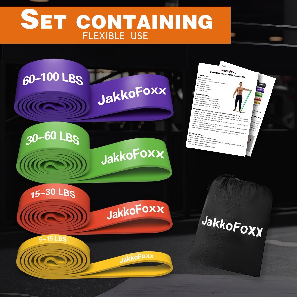 Pull Up Bands,Resistance Band,Stretching Assist Band, Portable Exercise, Muscle Training, Physical Therapy, Exercise Workout Bands for Working Out
