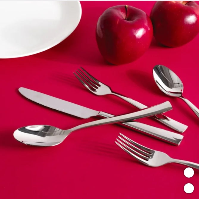 Gourmet Settings Resto Flatware Set, 60-piece