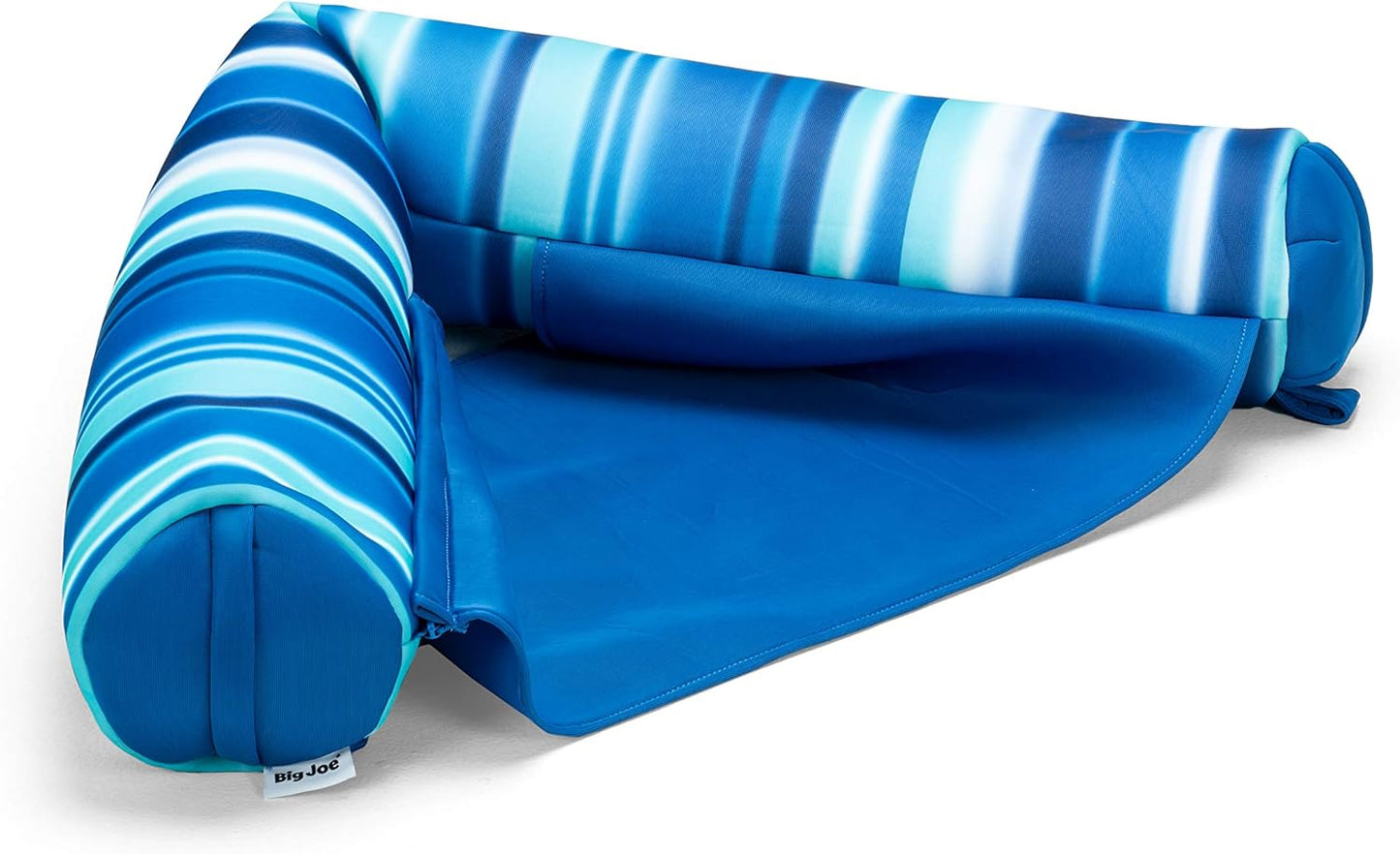 Big Joe Noodle Sling, No Inflation Needed, Pool Float with Armrests, Quick Draining Fabric, Cup Holder