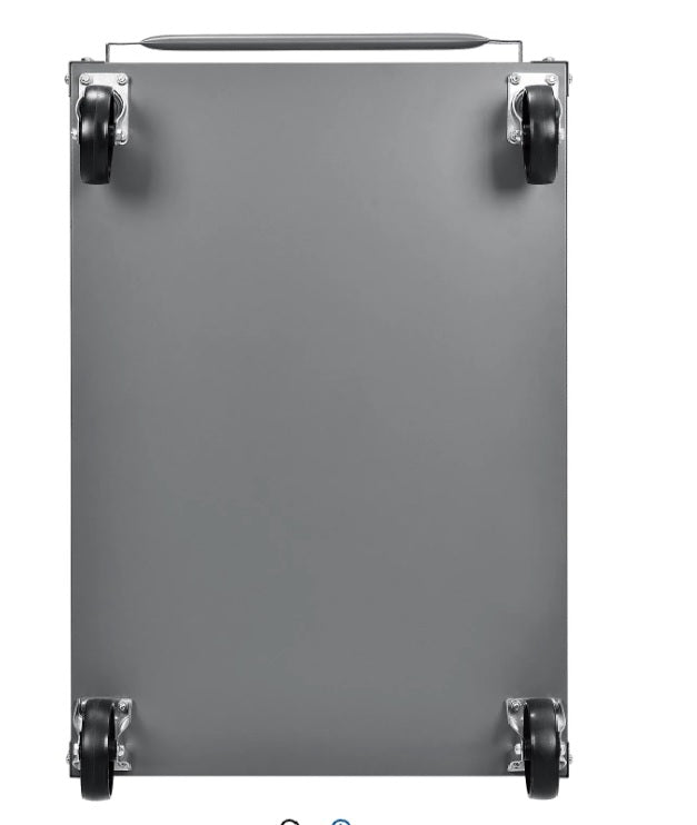 Global Industrial™ Steel Stock Cart w/2 Shelves, 500 lb. Capacity, 36"L x 24"W x 36"H
