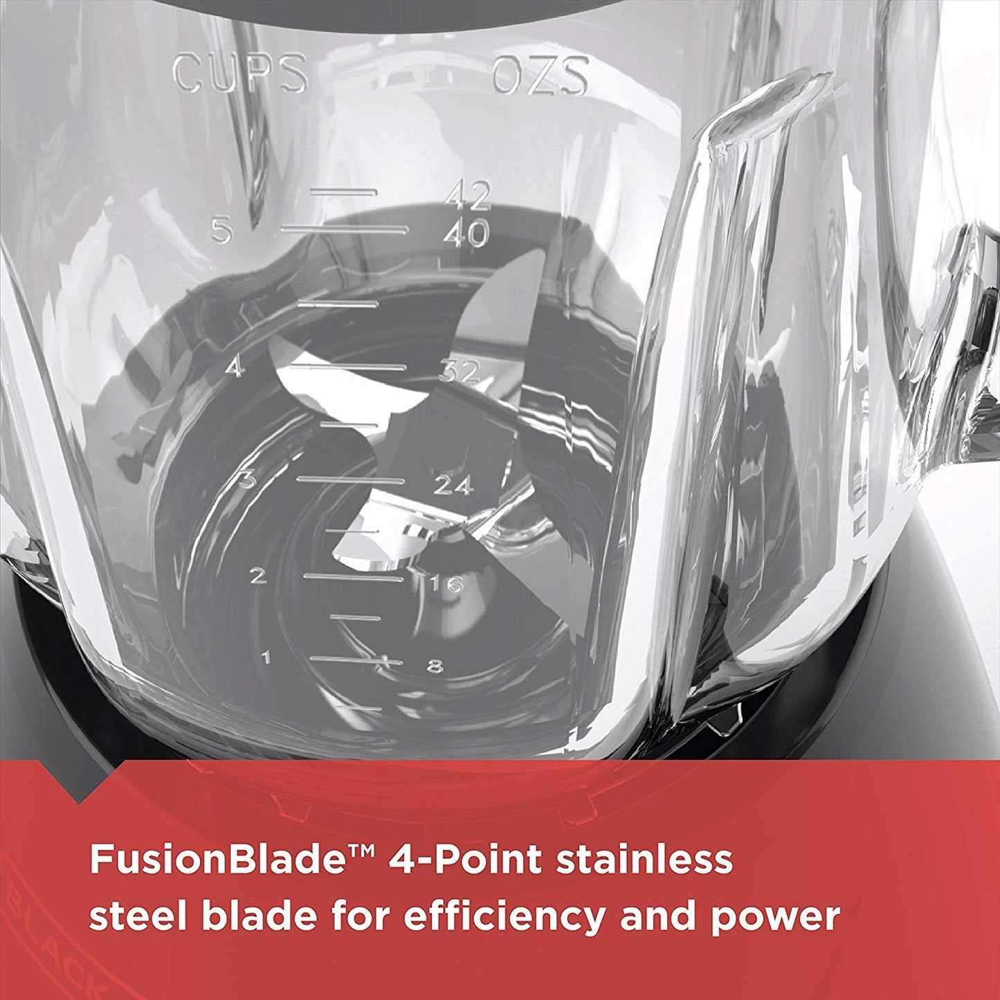 BLACK+DECKER Countertop Blender with 5-Cup Glass Jar, 10-Speed Settings, Black, BL2010BG