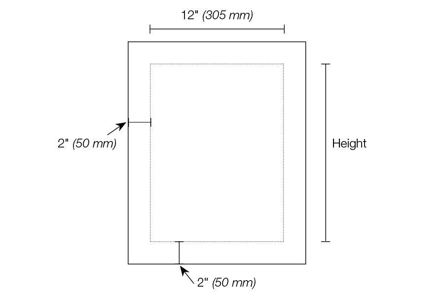 KERDI-BOARD-SN SHOWER NICHE 12" X 6"