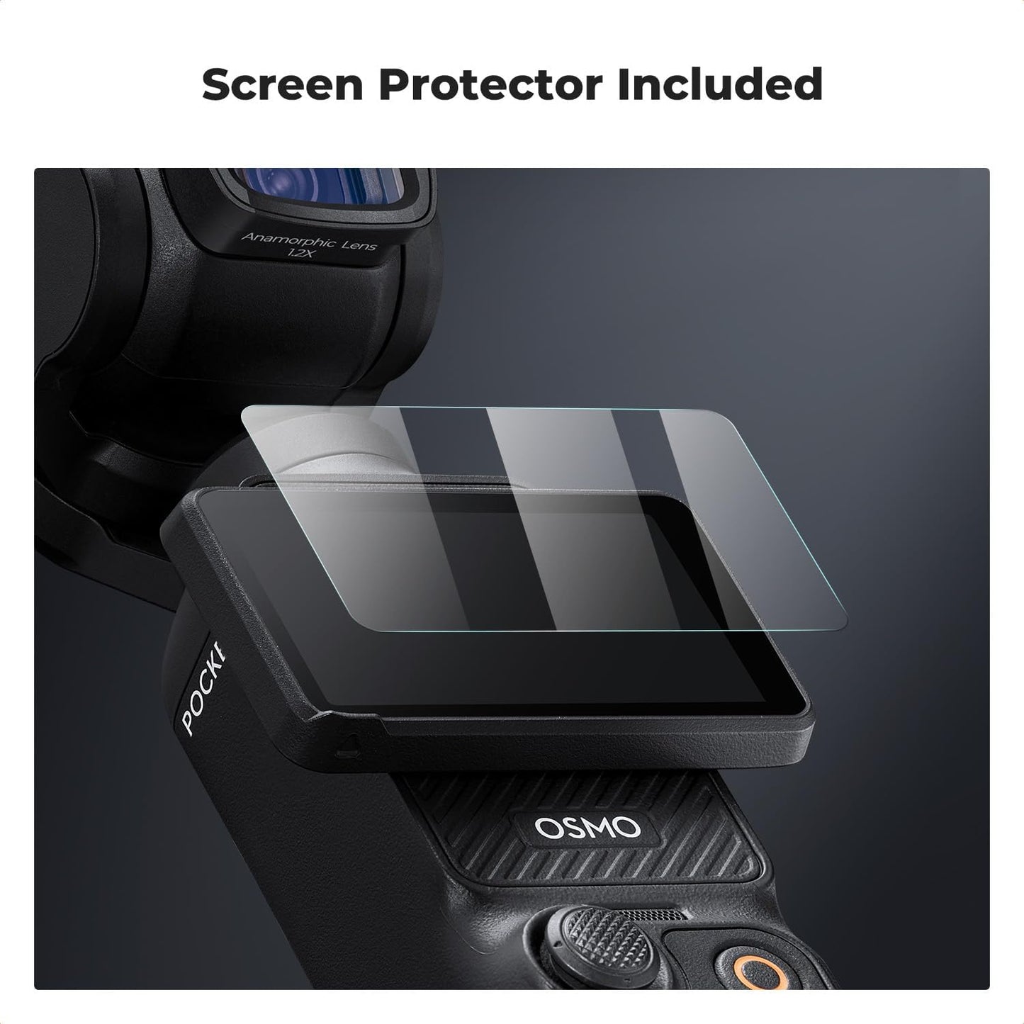 K&F Concept Wide-Angle Lens Compatible with DJI Osmo Pocket 3, Magnetic Attach/Multi-Coated/Optical Glass