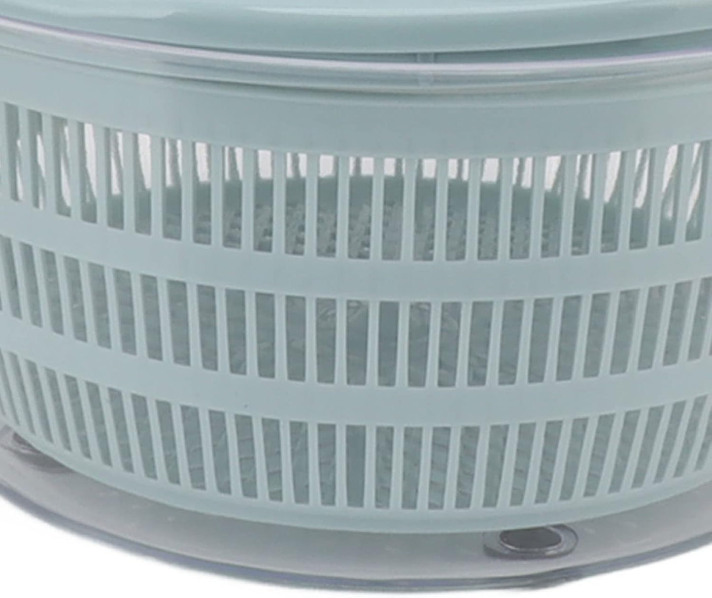 Salad Spinner Lettuce Washer with Drain Bowl Colander Handle, Veggie Dryer Fruit Washer Drainer for Cleaning Drying Greens Vegetables Fruits(Green)