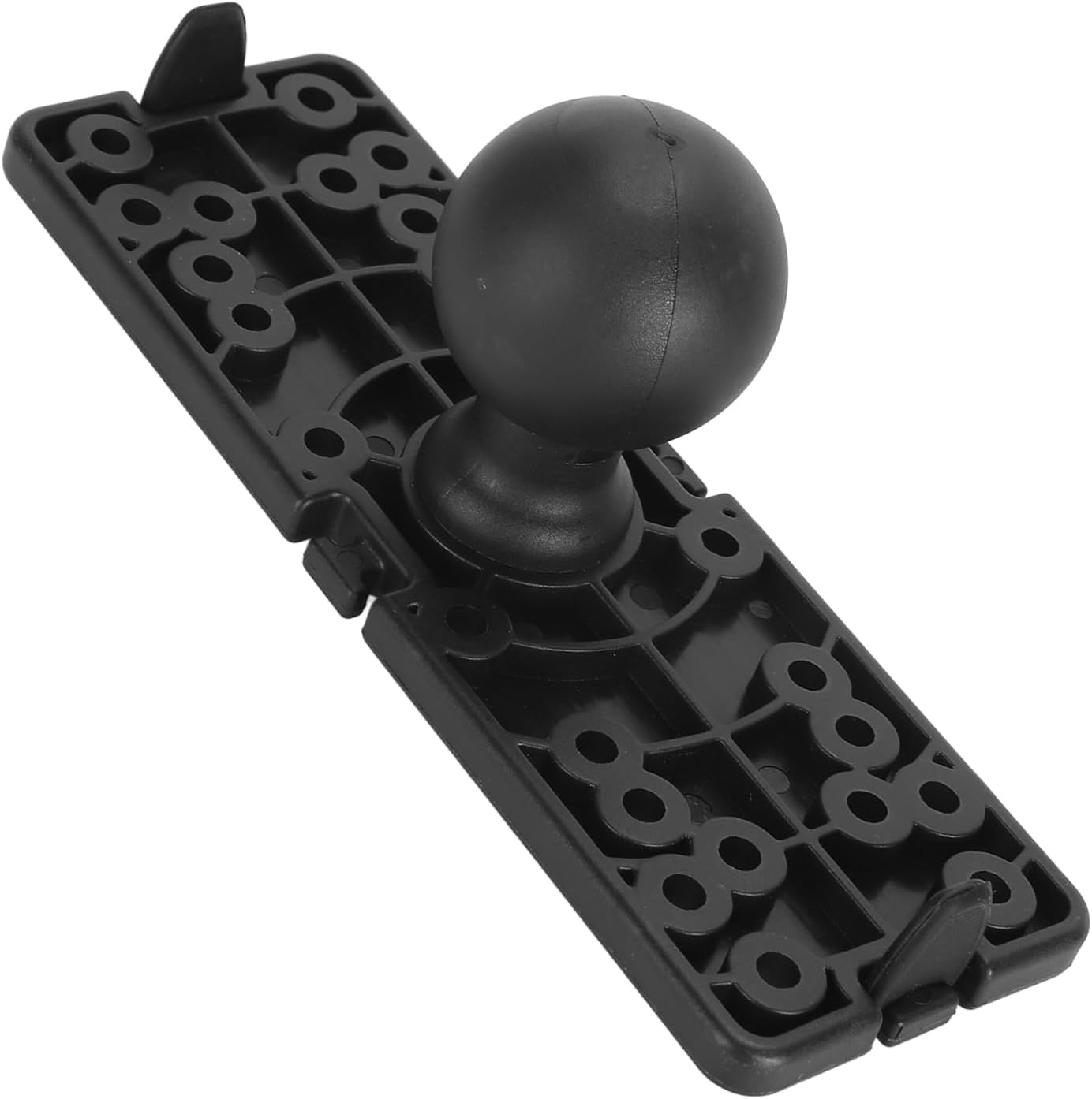 Universal Fish Finder Mount Plate for Garmin,- Durable Nylon and Silicone - High Stability - Compatible with GPSMAP, Striker Plus, ECHOMAP, HDS Carbon, Hook Reveal,