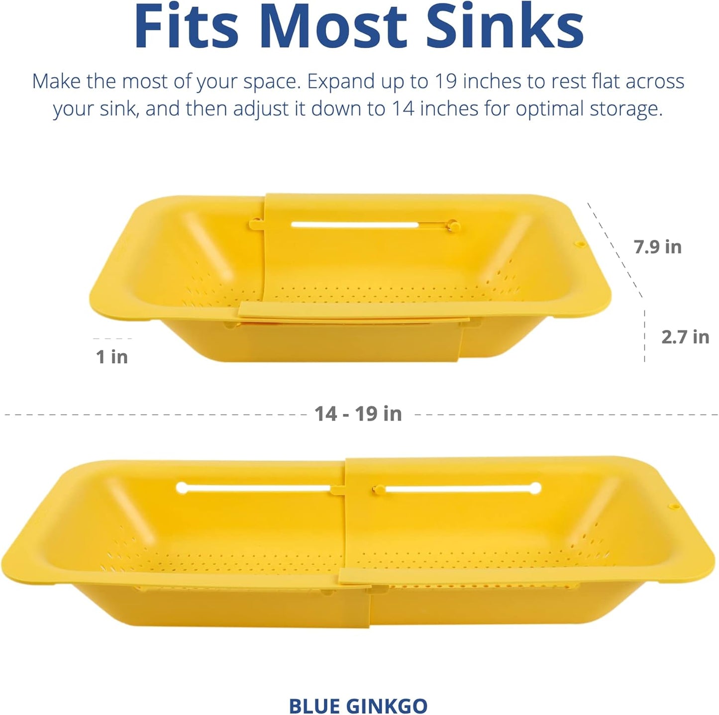 Purilite Select Expandable Sink Colander