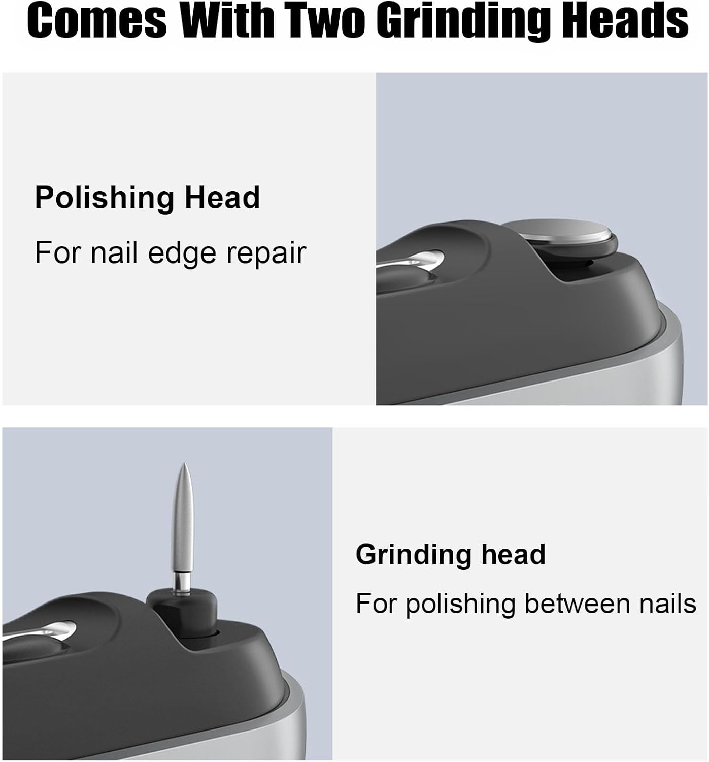 Fanyil/Vueeze/Yosody EasyClip Smart Nail Clipper, New 3-in-1 Multi-Function Easy Clip Electric Nail Clipper, With LED Light & Nails Scraps Storage & Polishing for Adults, Seniors (Black) - PuriLite
