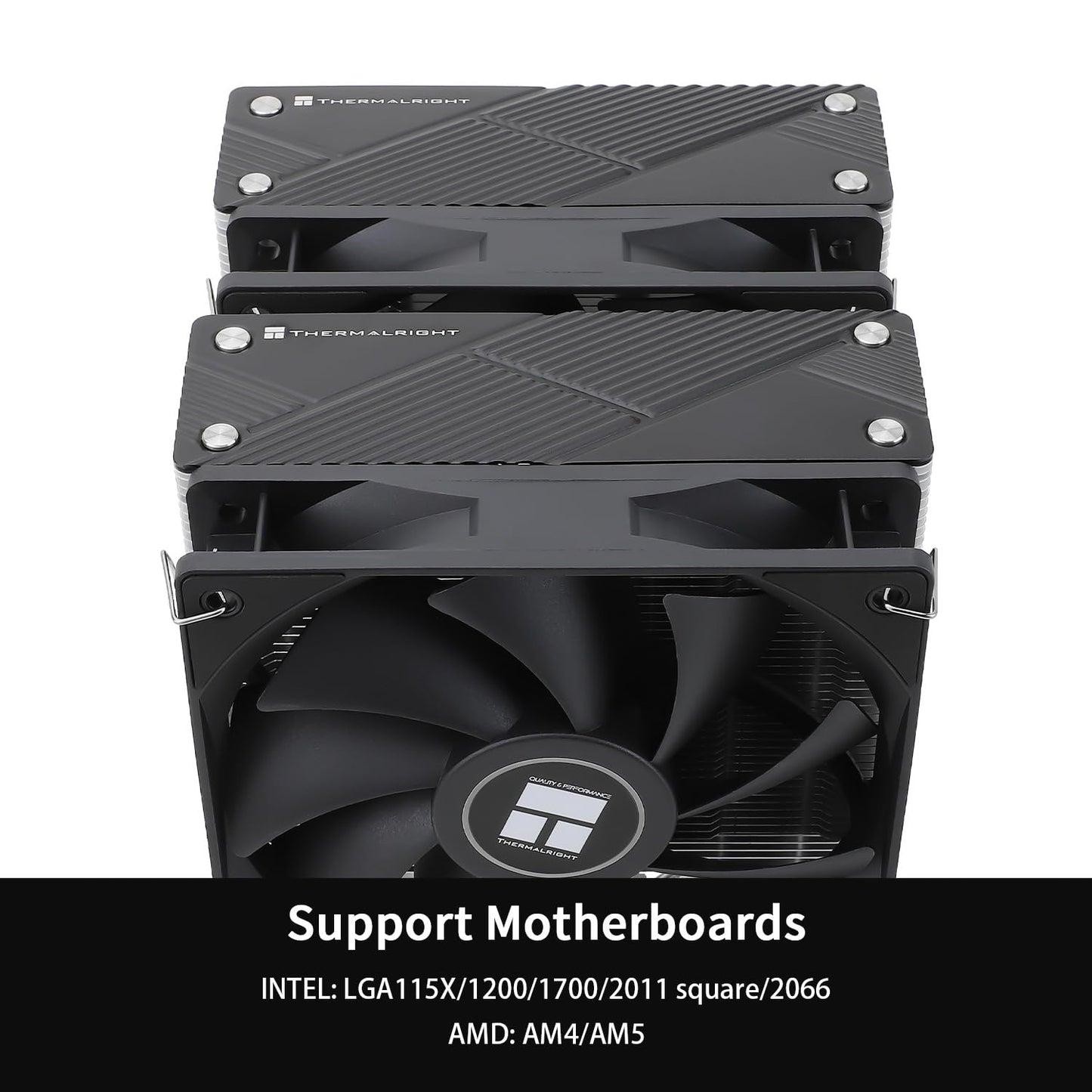 Thermalright Phantom Spirit 120 CPU Cooler,7×6mm Heat Pipes CPU Air Cooler,Dual PWM Fan Computer Cooling,1500RPM Speed,for AMD AM4 AM5/Intel 1700/1851/1150/1151/1200/17XX/2011
