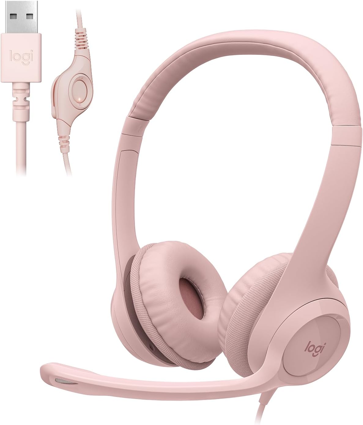 Logitech Zone 301 Wireless Bluetooth Headset with Noise-Canceling Microphone, Compatible with Windows, Mac, Chrome, Linux, iOS, iPadOS, Android – Graphite