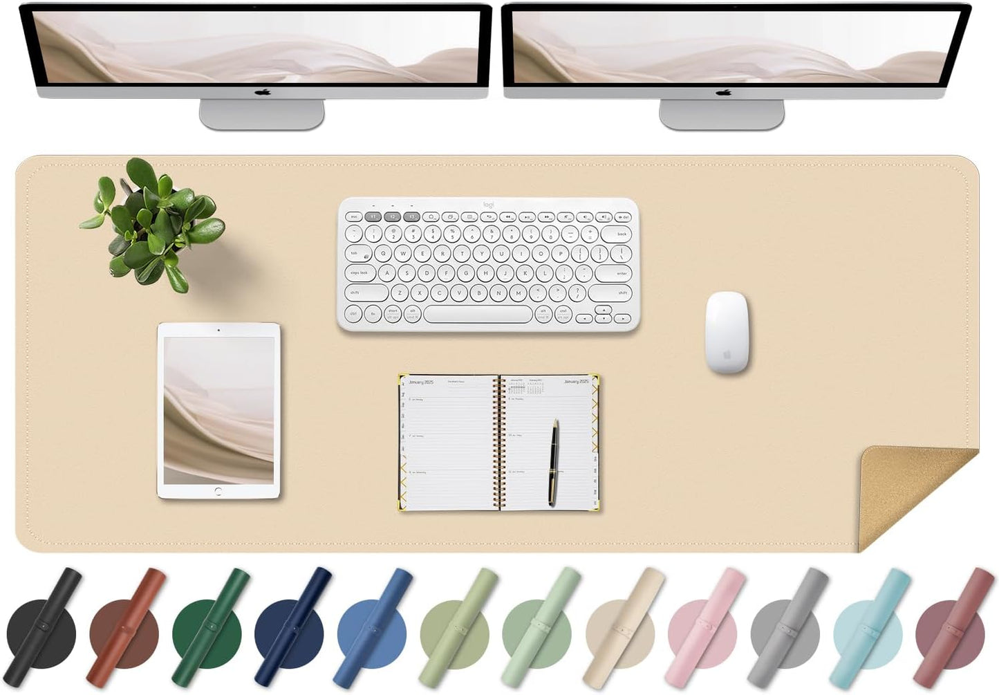 Purilite Select Dual-Sided Desk Pad