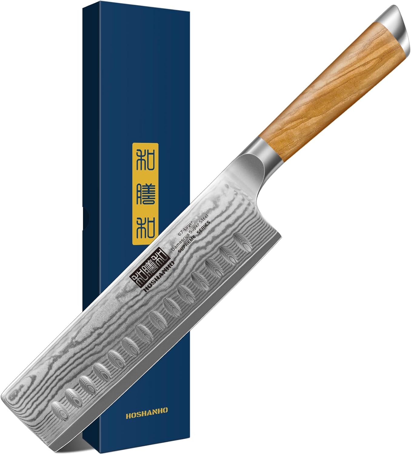 HOSHANHO Damascus Fillet Knife 7 Inch, Professional VG-10 Super Steel Boning Knife, Ultra Sharp Fish Knife with Ergonomic Handle