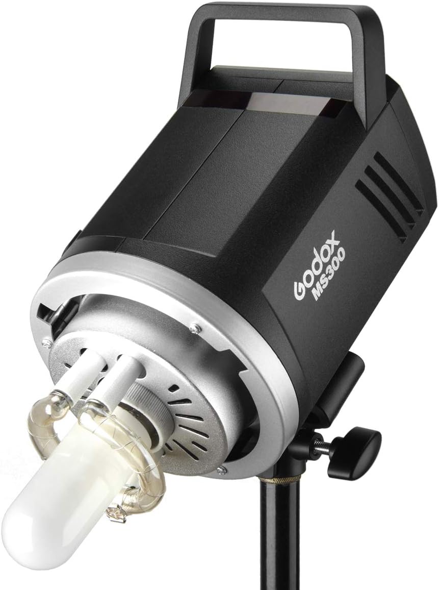 Godox MS200 200WS 2.4G Wireless X System Studio Flash,5600±200k Color Temperature,0.1-1.8S Recycle Time,Using Godox X1 Trigger & XT16 Transmitter or xpro and x2 Trigger to remotely Control