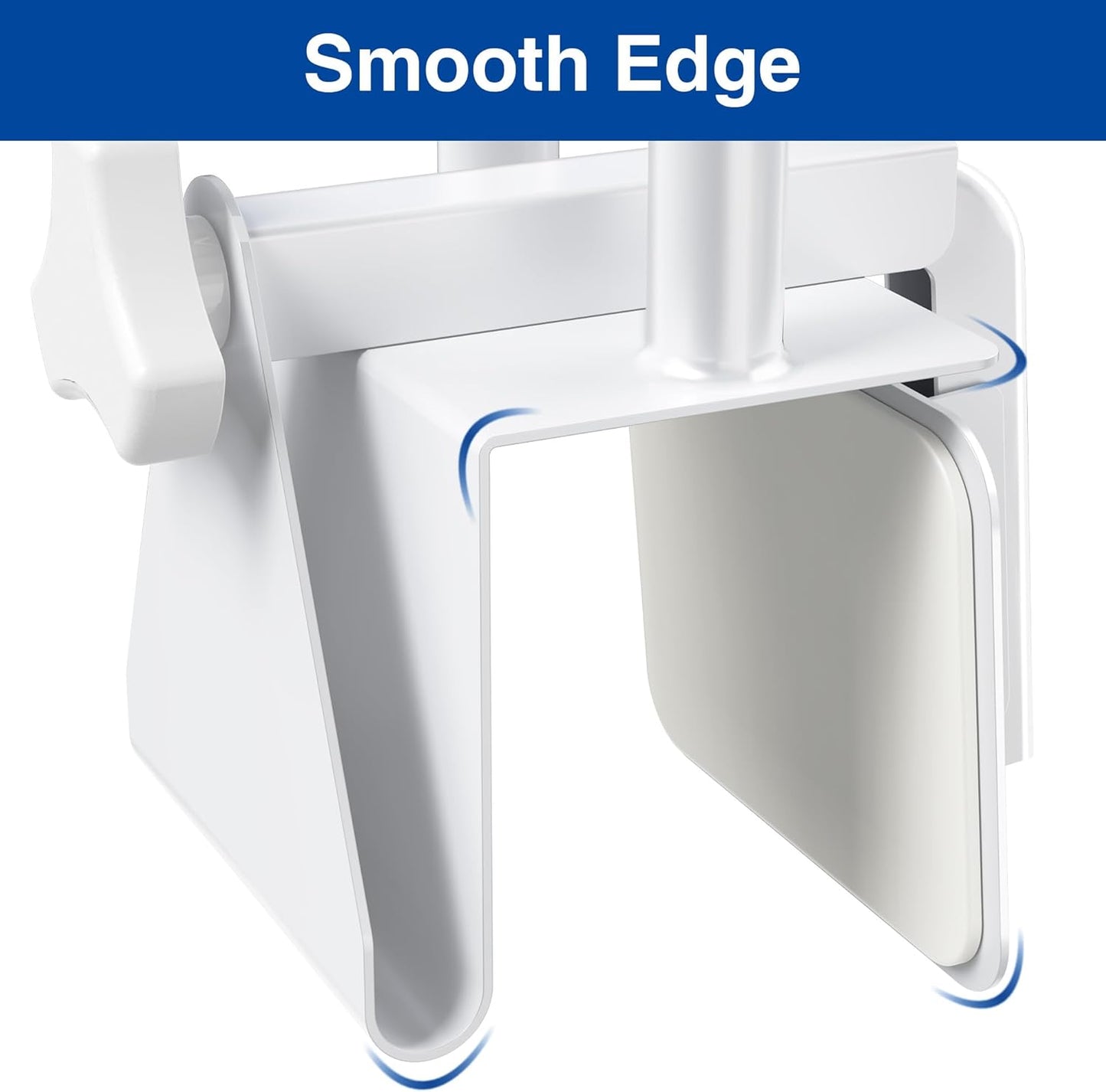 Adjustable Bathtub Safety Rail: Shower Grab Bar Handle for Seniors, Elderly, and Disabled, Fits 3 to 7 Inch Tub Walls, Bathroom Safety Bars with Non-Slip Grip, Supports 300 lbs