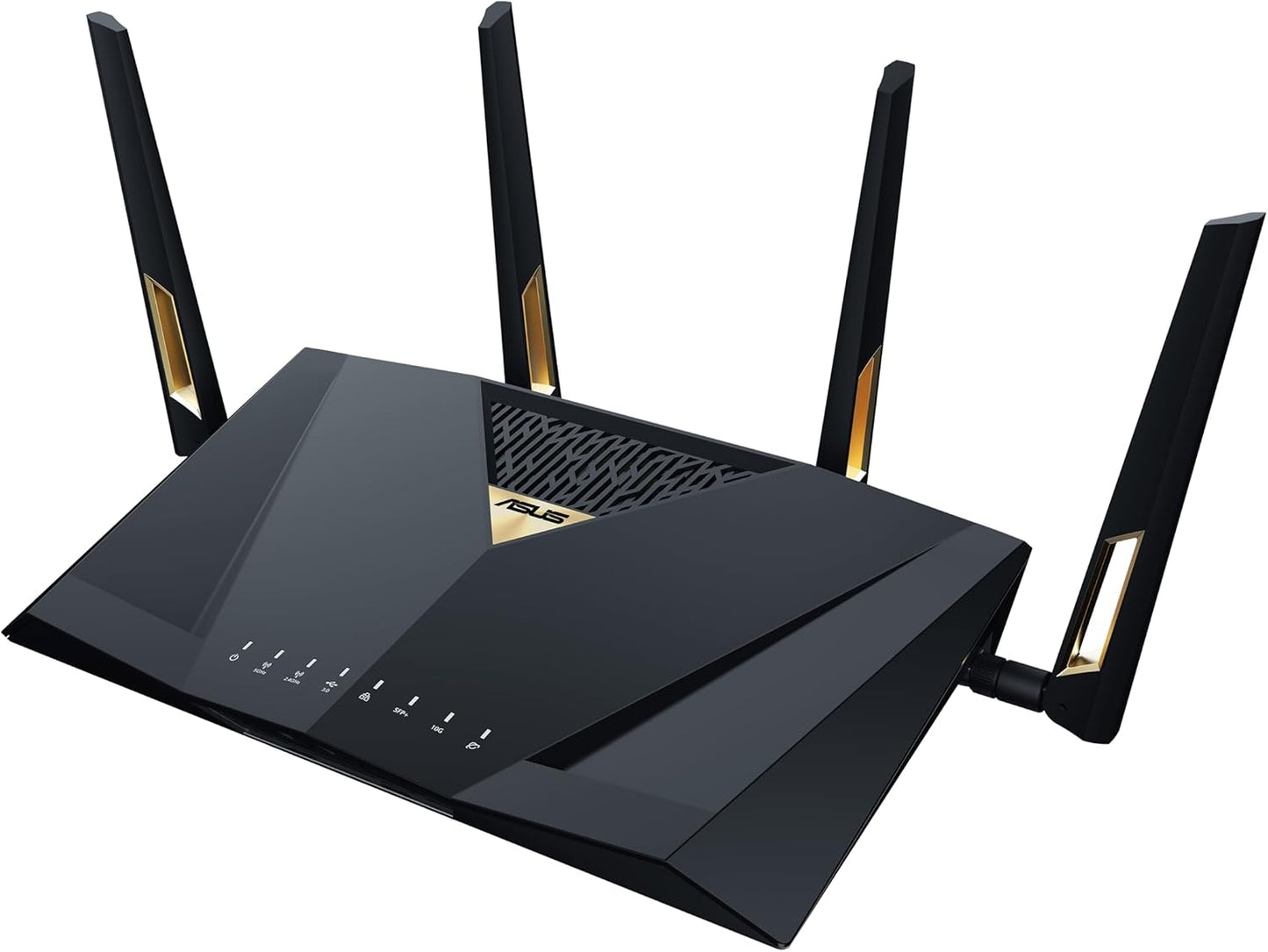 ASUS RT-BE86U BE6800 Dual-Band WiFi 7 Router, Supports 4096-QAM, MLO, AI WAN Detection, AiMesh, Subscription-Free Network Security, and Comprehensive VPN Features, Guest Network Pro, Gaming