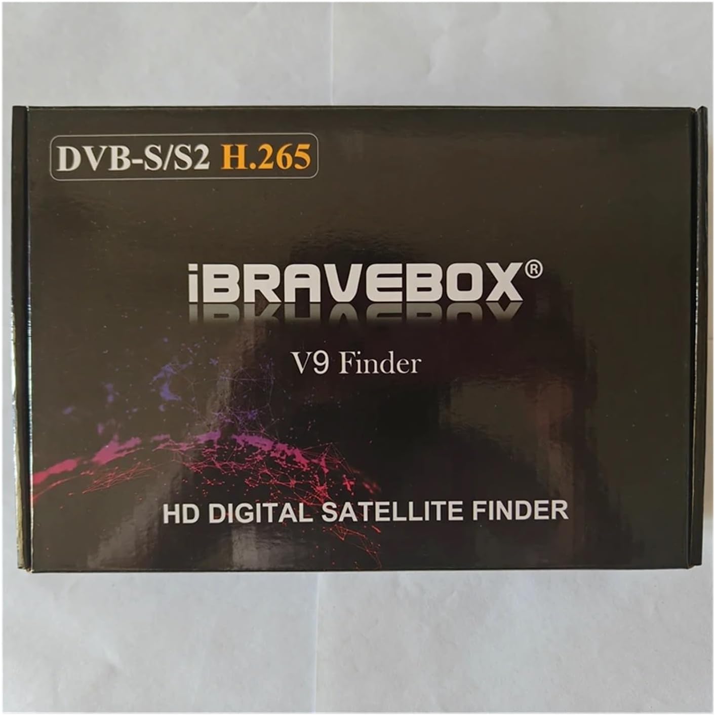 V9 Finder Digital Satellite Finder LCD Satellite Finder Digital Satellite Finder 3.5 Inch DVB-S/S2 H.265(Black)