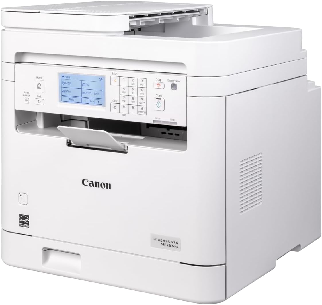 Canon imageCLASS MF287dw - All in One, Wireless, Mobile Ready, Duplex Laser Printer with 1 Year Limited Warranty