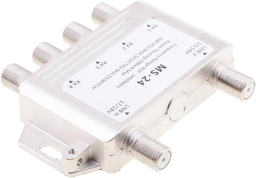 2x4 FTA TV LNB Switch 2 LNB 4 Receiver
