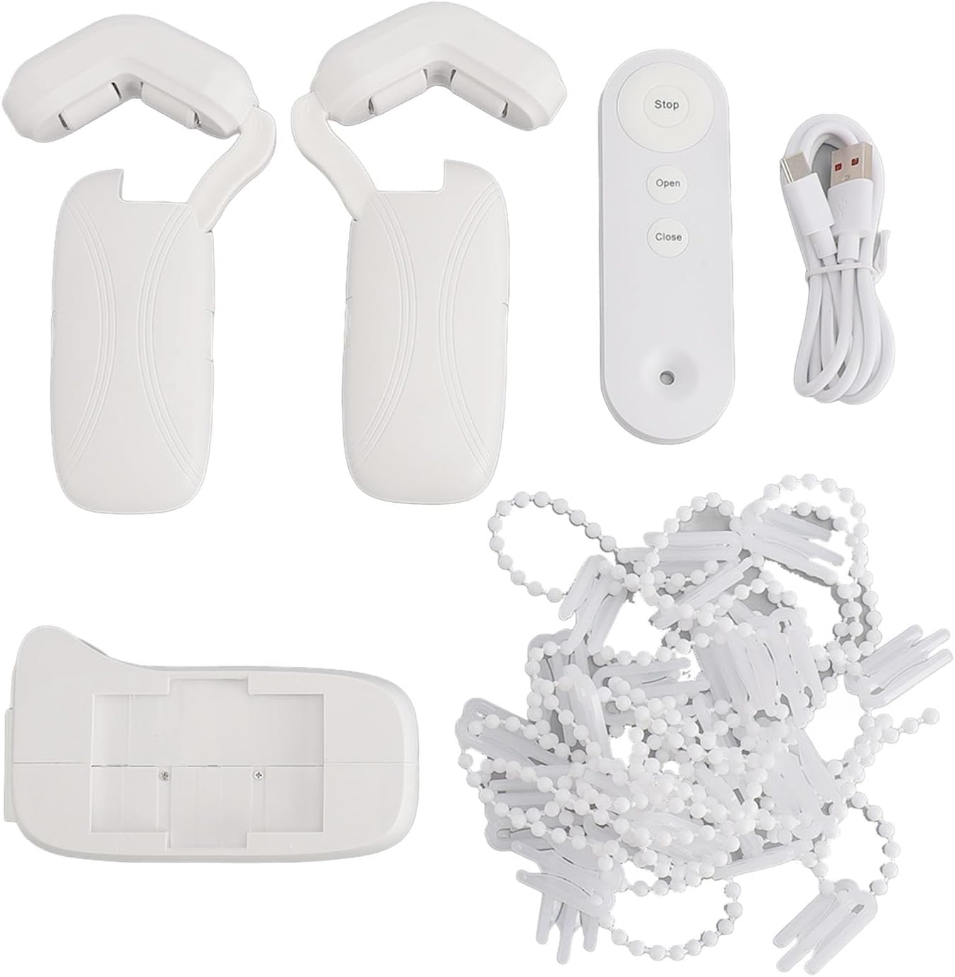 Smart Automatic Curtain Opener | Silent Electric Curtain Robot with Remote Control | Long Battery Life | Easy Install Smart Curtain Device for Home & Office