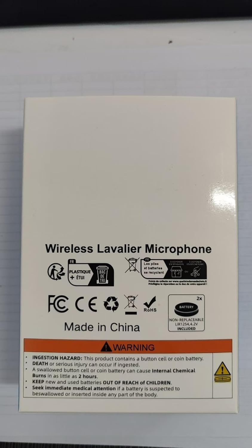 CKOKC Wireless Microphone for iPhone - Android Phone and Laptop PC, USB Microphones for Podcasting, Lavalier Microphone for Interview Video Vlog YouTube