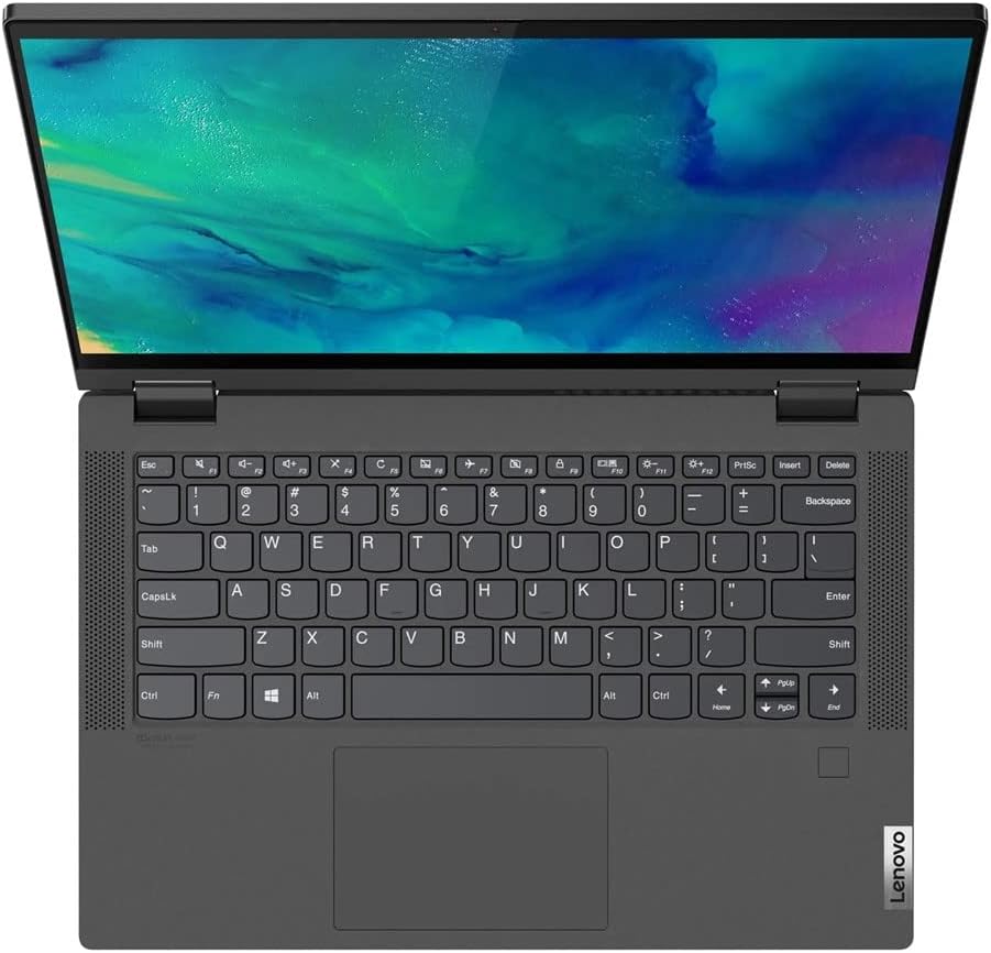 Lenovo Ideapad Flex 5 14'' 2-in-1 Touchscreen FHD Laptop - Intel Core i3-1115G4, 4GB RAM, 128GB SSD, Windows 11 S Mode- Graphite Grey (82HS00R9US), Gray