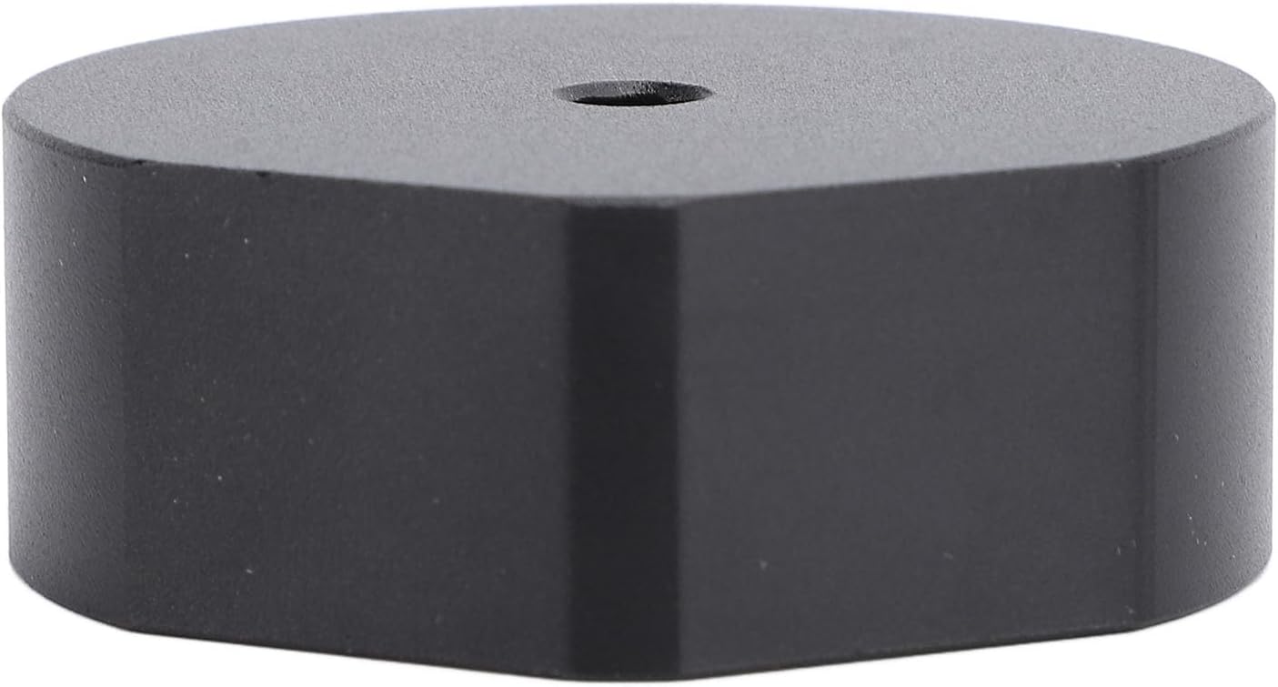 EVGATSAUTO Satellite Antennas Tiv Adapter Robust Aluminum Mount Ideal RV Trailer Exchange (Black)