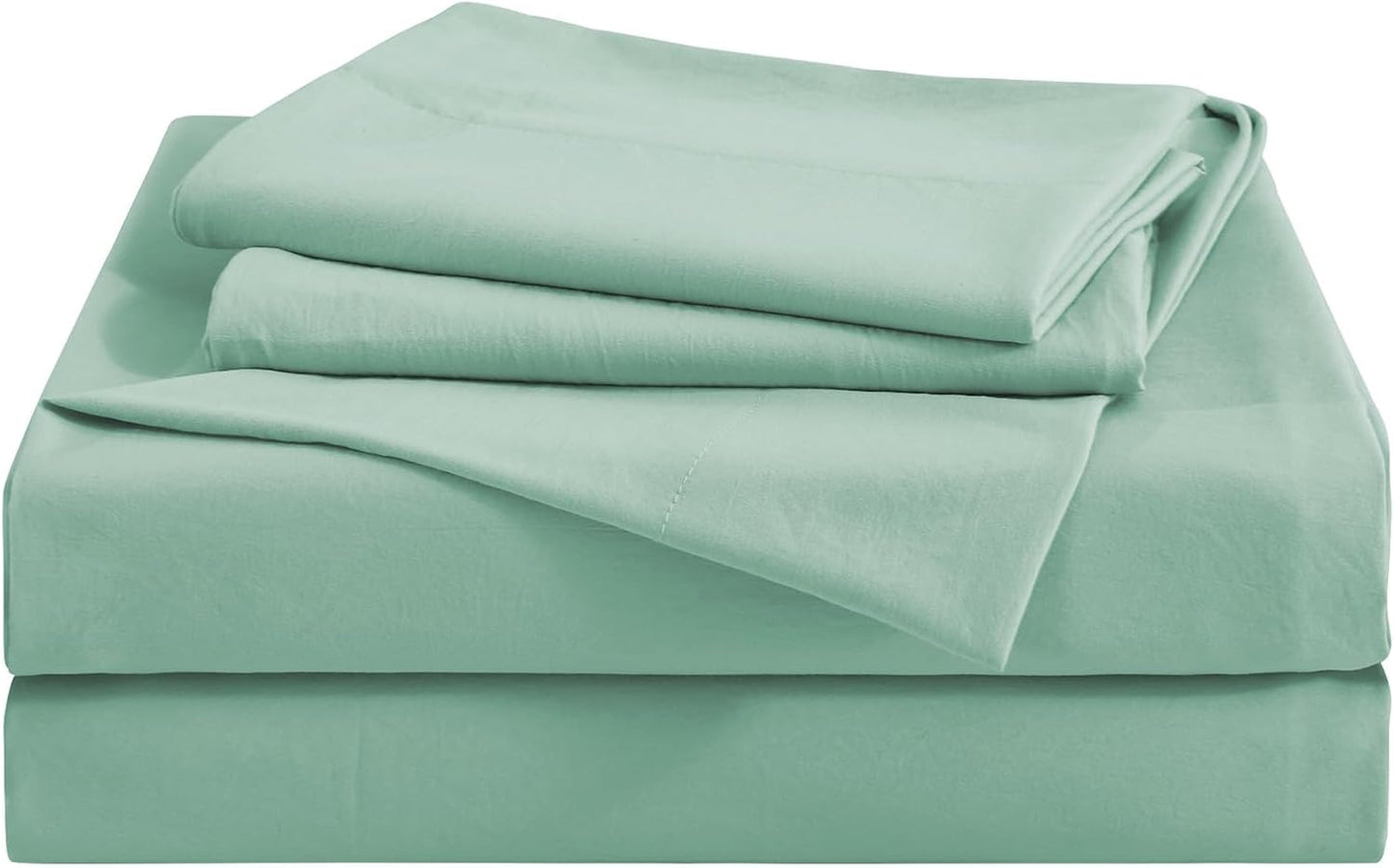 JOLLYVOGUE Queen Size Bed Sheet Set - 4 Piece Bed Sheets Set with Deep Pocket - Soft Breathable & Cooling - Resists Shrinkage & Fading Draps Queen - Easy Care (Dark Grey)