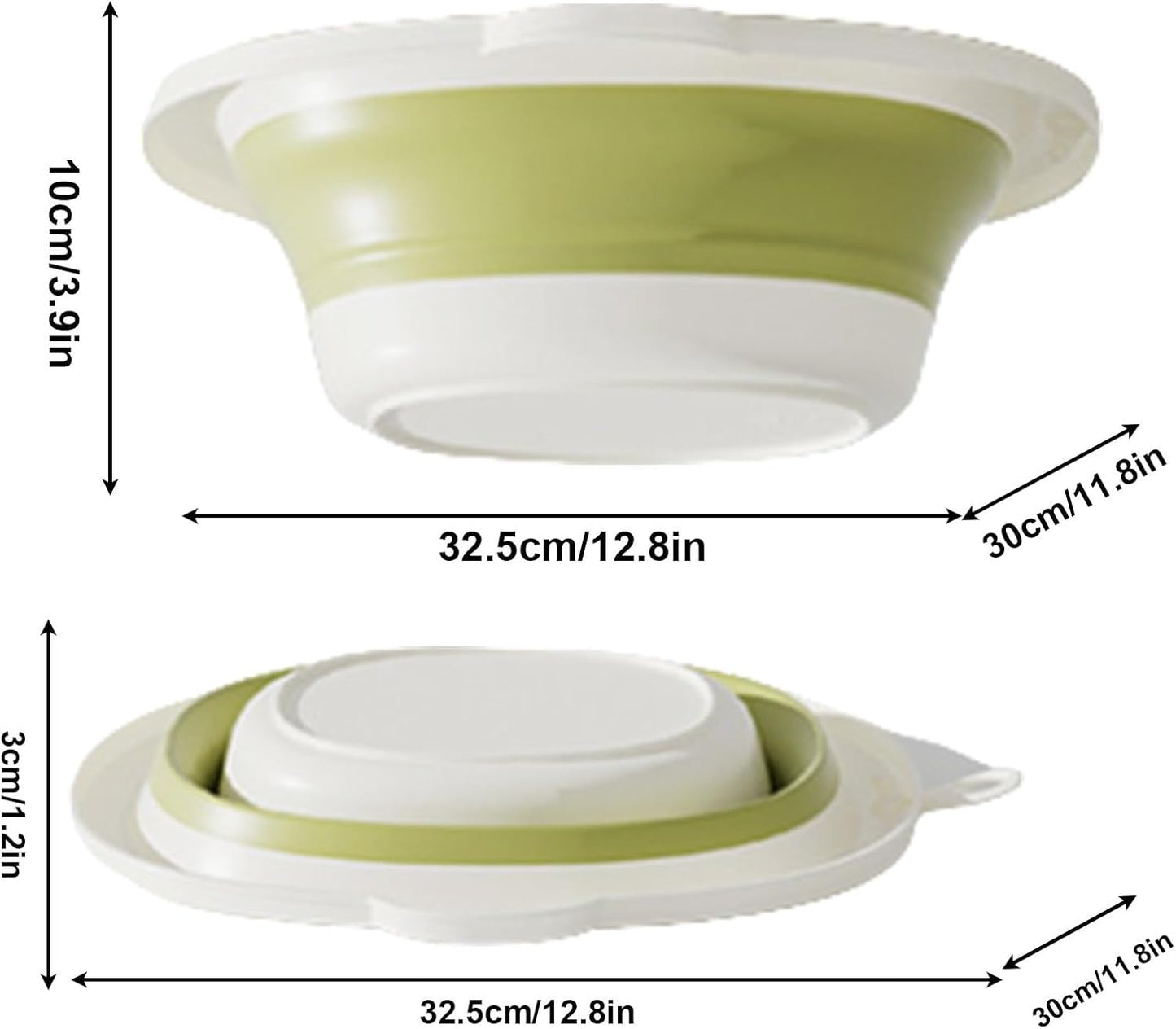 Baby Wash Basin - Hangable Hand Wash Basin Foldable Baby Bathtub - Non-Slip Foldable Wash Bin Bottle Wash Basin for Children