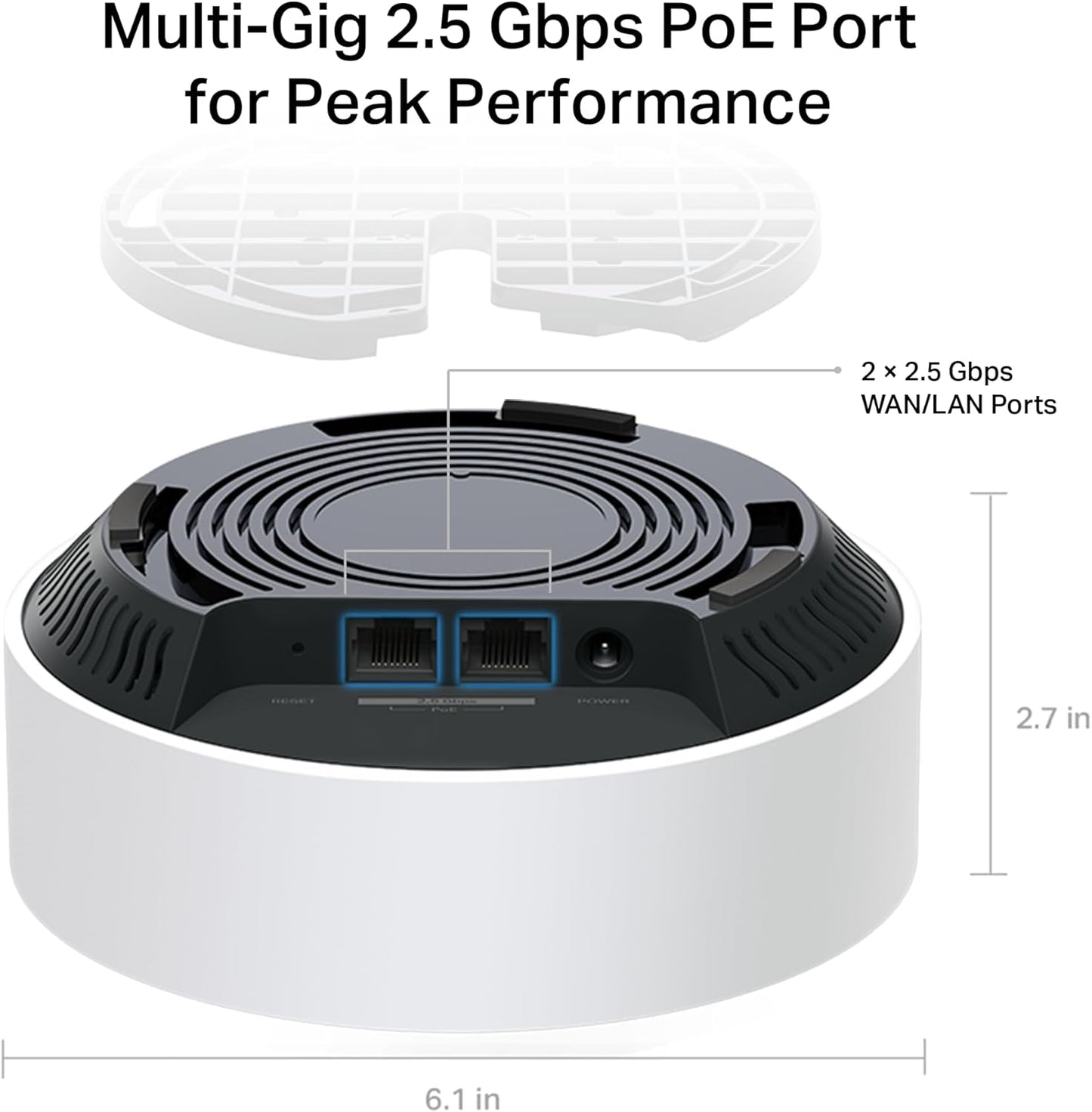 TP-Link Deco Whole Home Mesh WiFi System (Deco M4) – Up to 5,500 Sq. Ft. Coverage, Replaces Wireless Internet Routers and Extenders, Gigabit Ports, Works with Alexa, 3-Pack