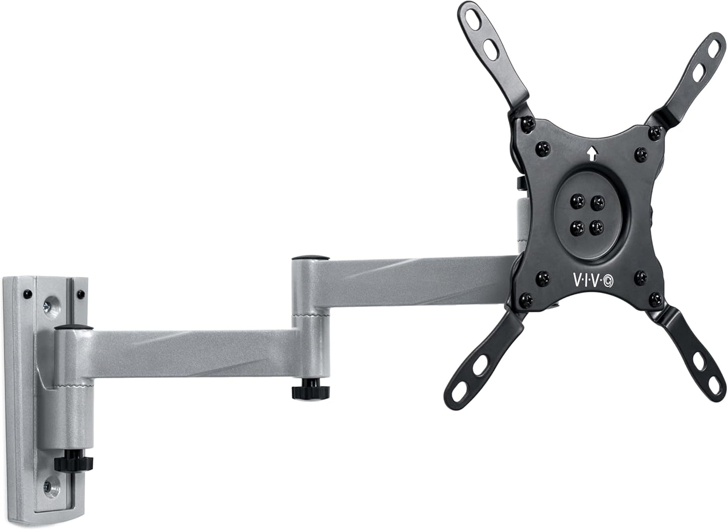VIVO Quick Release RV TV Wall Mount for 33cm to 109cm Screens, Articulating Lockable Bracket Stand, Fits up to VESA 200x200, Black, Mount-TVQR1