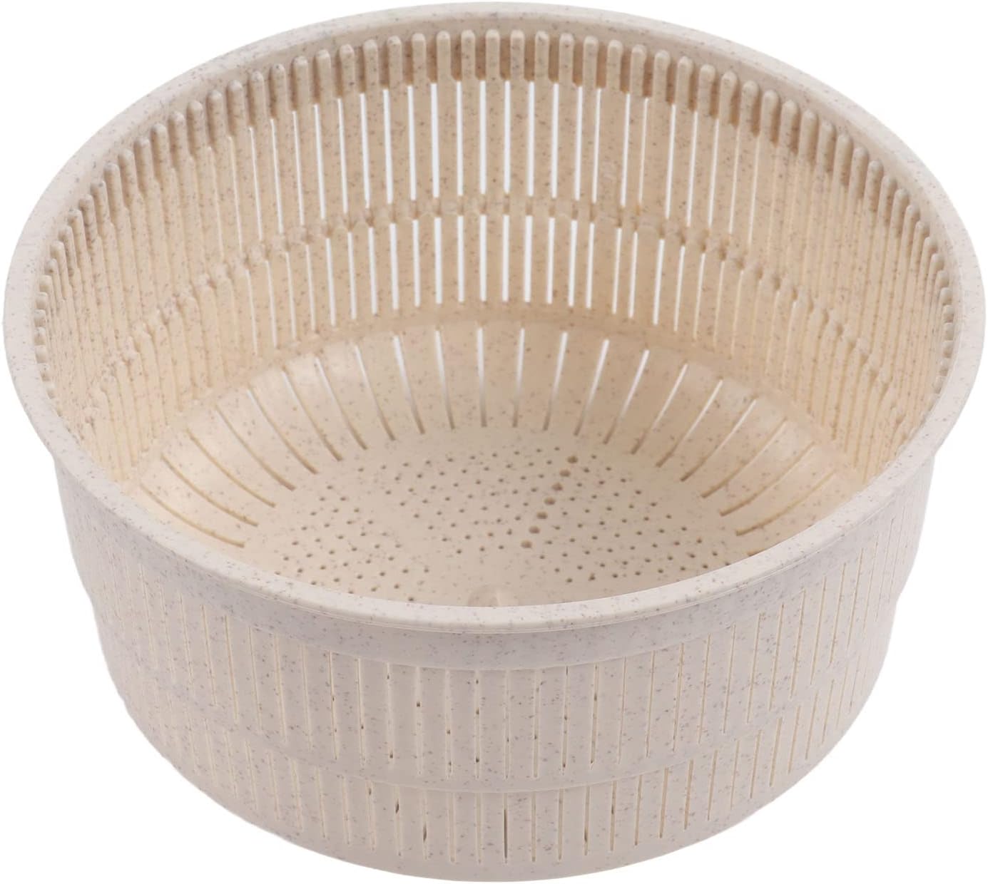 Salad Spinner,Multifunction Vegetable Washer with Handle and Drain Basket Suitable for Home and Kitchen
