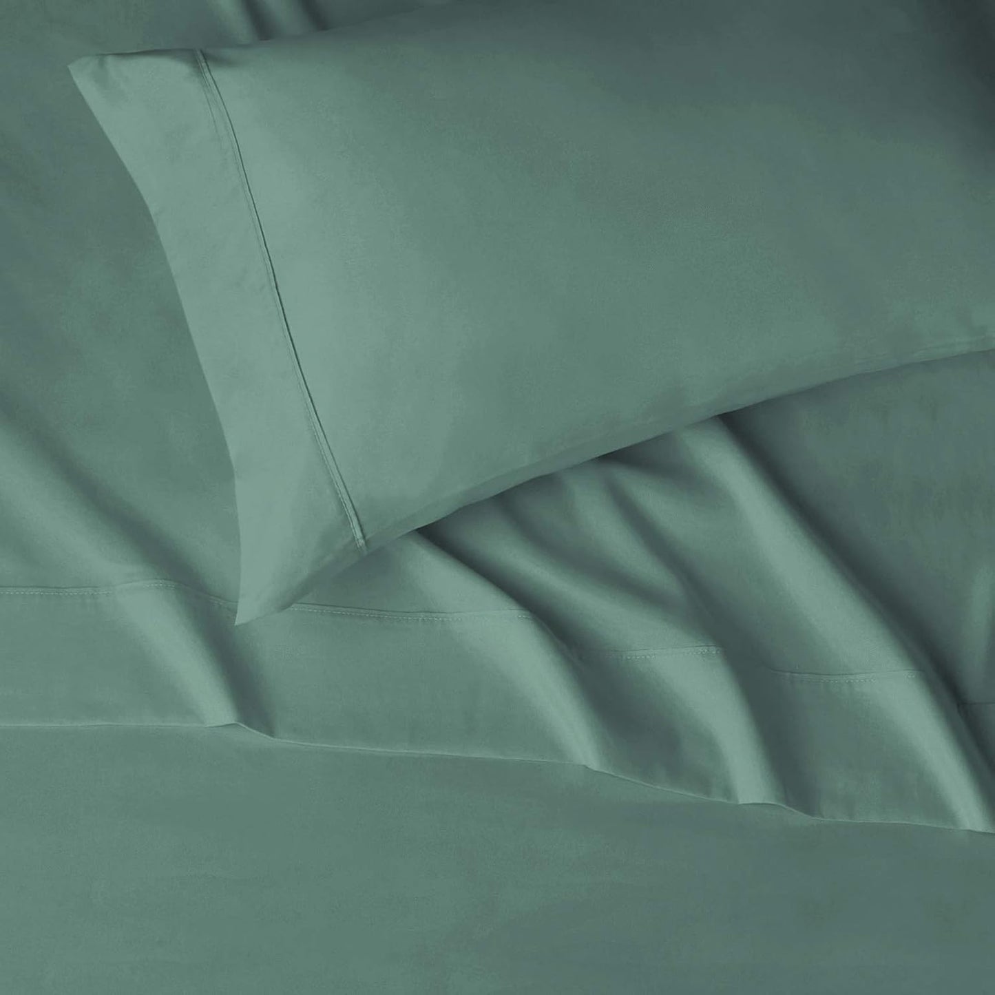 Amazon Basics Lightweight, Breathable Microfiber 4-Piece Bed Sheet Set with 14-Inch Deep Pockets, Full, Blush Pink, Solid