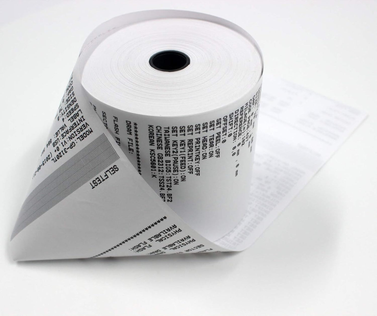 (50 Rolls) 2 1/4 x 50 Thermal Paper Receipt Rolls 2.25 x 50 ft POS Cash Register fits All Credit Card Terminals
