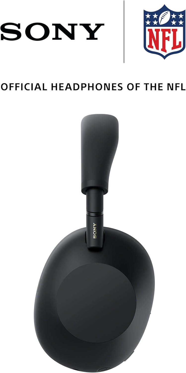Sony WH-1000XM6 The Best Wireless Noise Canceling Headphones, HD NC Processor QN3, 12 Microphones, Adaptive NC Optimizer, Mastered by Engineers, Studio-Quality, 30-Hour Battery, Midnight Blue
