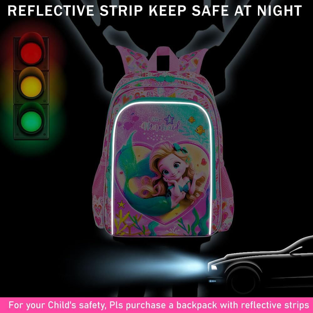 3pcs Backpack for Boys and Girls, 16” Kids Kindergarten Bookbag with Lunch Box, Cute Elementary Backpacks for Boy Girl