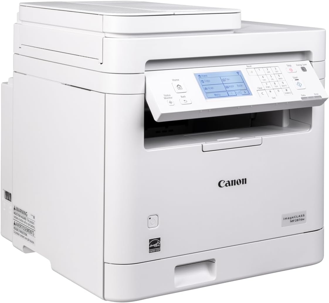 Canon imageCLASS MF287dw - All in One, Wireless, Mobile Ready, Duplex Laser Printer with 1 Year Limited Warranty