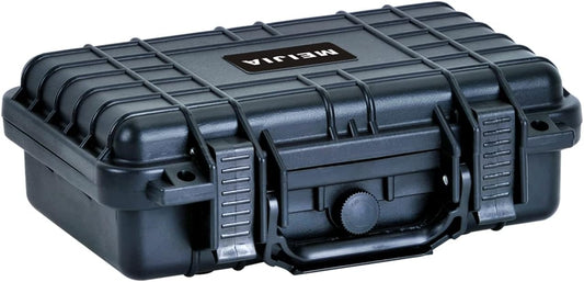 MEIJIA Portable All Weather Waterproof Protective Hard Case,Camera Case with Customizable Fit Foam,Fit use of Drones,Camera, Equipments, 11.65 x8.35x3.78inches