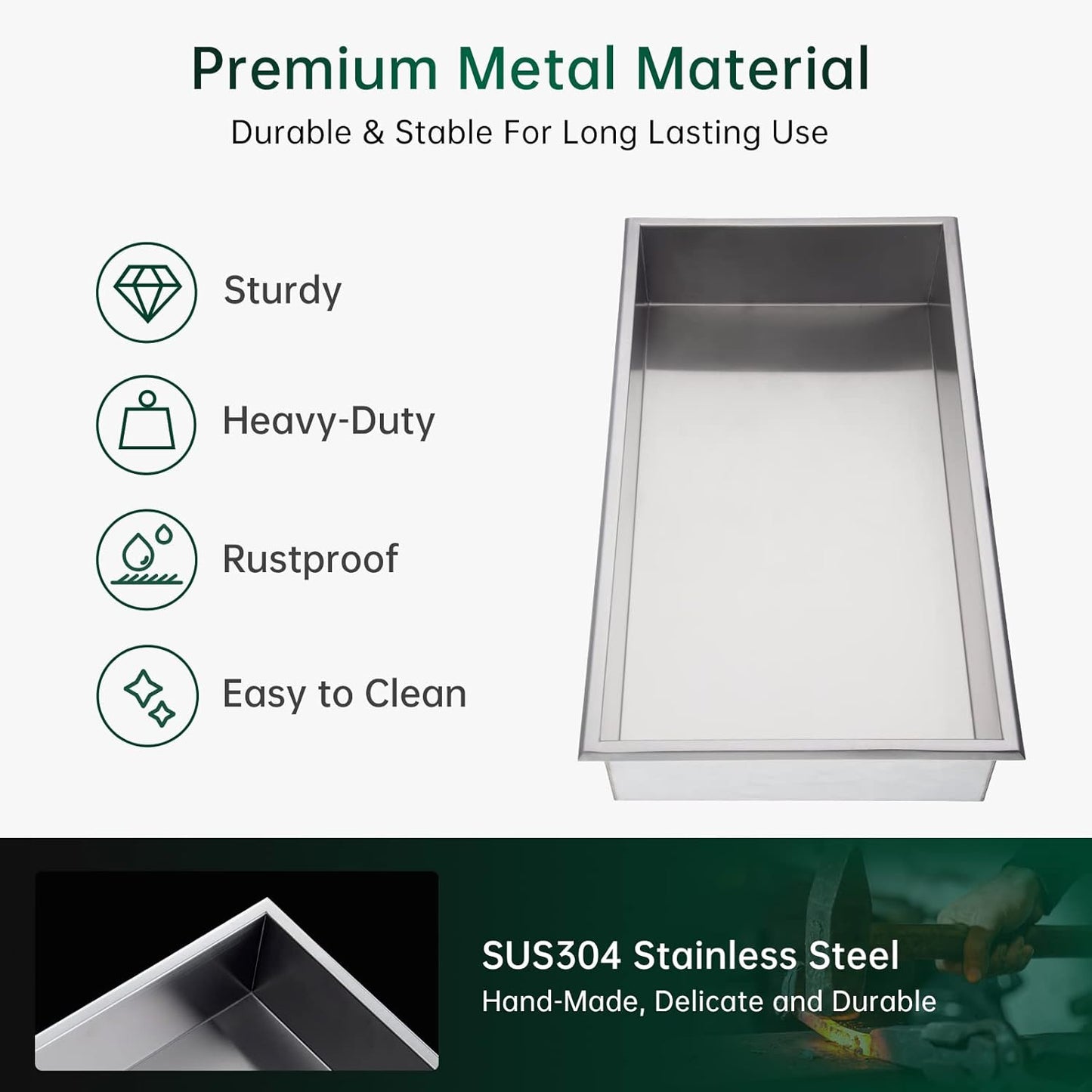 BLYLUND Shower Niche 12" x 24" NO Tile Needed,Matte Black Double Shelf Organizer, Square Corners Wall-Inserted Niche Recessed Shower Shelf Modern Soap Niche for Bathroom