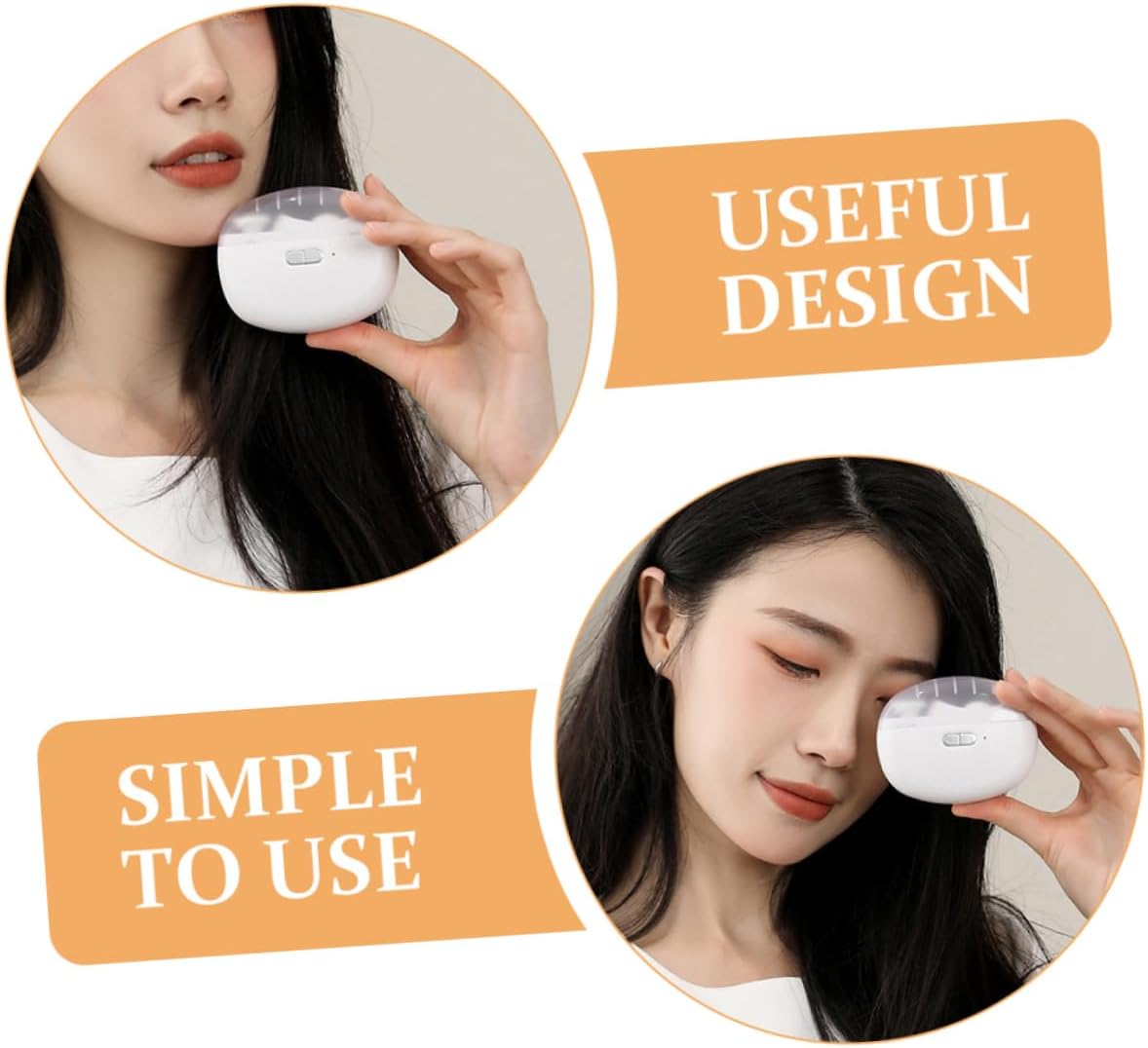 MUCKLILY Nail Clipper Fingernail File with Light Rechargeable Electric Nail Clipper for Adults Seniors and