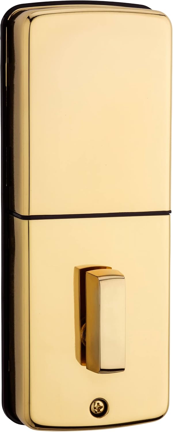 Weiser Powerbolt 3 Matte Black Keyless Entry Door Lock/Deadbolt Lock, 10-Button Keypad Door Lock with Auto Lock and 12-Month Battery Life, Electronic Door Locks for Front Door, Home Décor